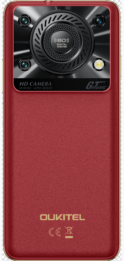 （香港）oukitel欧奇 C60 PRO 6.88寸 红色 8+256G T606 1.6GHZ 八核标配
