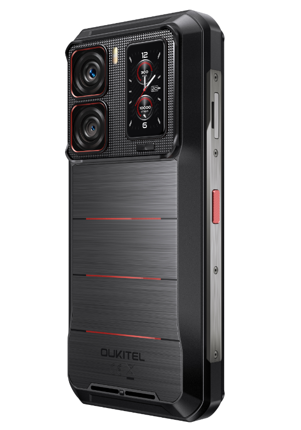 （香港）oukitel欧奇WP300 6.8寸 黑色 12+512TG 天玑7050 2.6GHZ 八核标配