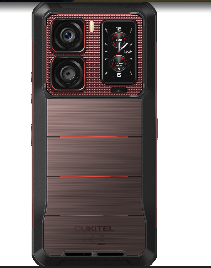 （香港）oukitel欧奇WP300 6.8寸 红色 12+512TG 天玑7050 2.6GHZ 八核标配