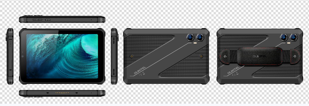 （香港）oukitel欧奇 RT3 PLUS 8寸 黑色 4GB+128GB G81 2.0HZ 标配