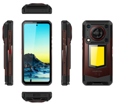 （香港）oukitel欧奇 WP56 6.78寸 红色 12+512G 天玑7050 2.6GHZ 八核标配