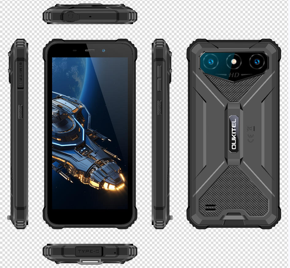 （香港）oukitel欧奇 G3 6.0寸 黑色 4+64G Unisoc T310 2.0GHZ 八核标配