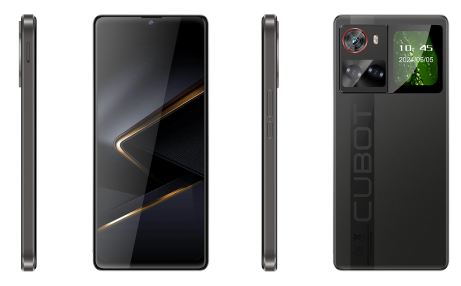 （香港）cubot库柏 X100 6.88寸 黑色 8+256G 7025（5G）  2.5GHZ 八核标配