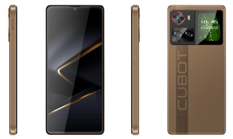 （香港）cubot库柏 X100 6.88寸 金色 8+256G 7025（5G）  2.5GHZ 八核标配
