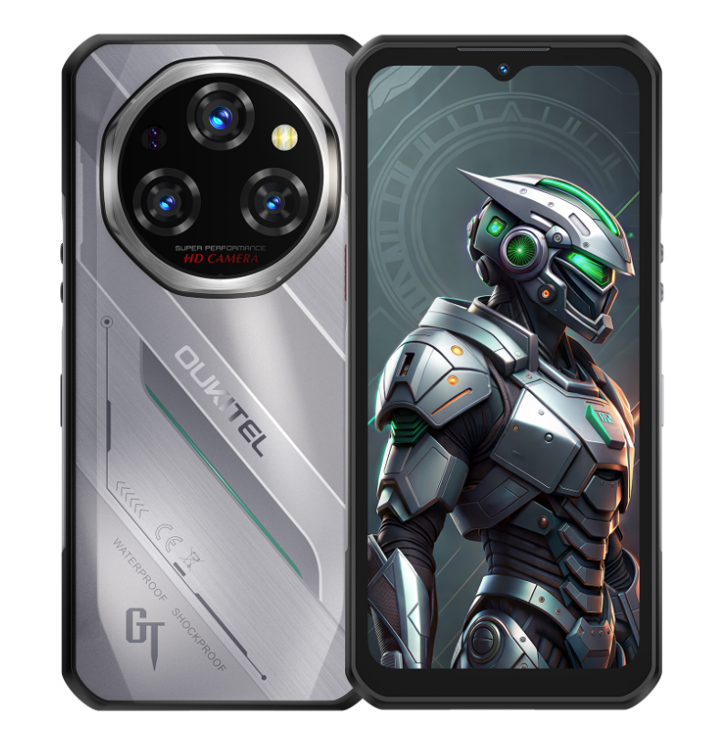 （香港）oukitel欧奇 WP62 6.6寸 银色16+512G 天玑7025 2.5GHZ 八核标配