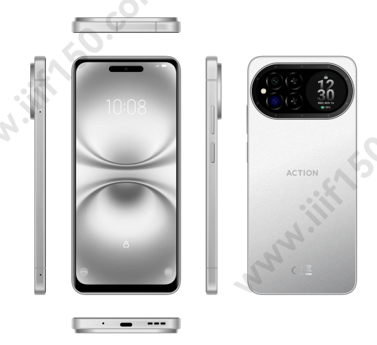 （香港)IIIF F150 Action 15 6.67寸 珍珠白 6+256G  G81 1.7 八核标配