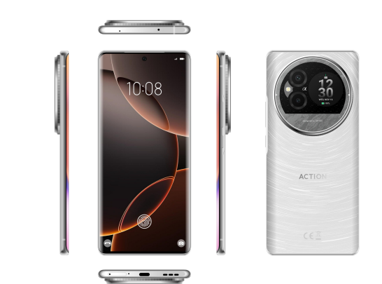 （香港)IIIF F150 Action 15Pro 6.78寸 云母白 8+256G  G100 2.0 八核标配