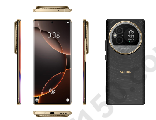 （香港)IIIF F150 Action 15Pro 6.78寸 星轨黑 8+256G  G100 2.0 八核标配