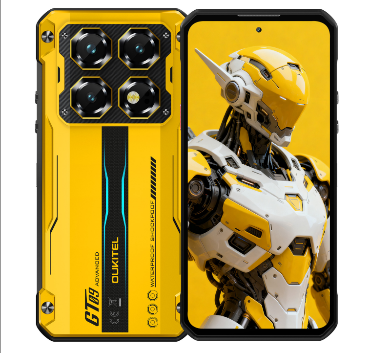 （香港）oukitel欧奇 WP60 7.2寸 黄色 8+256G Dimensity 7025 2.5GHZ 八核标配