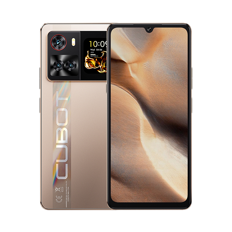 （香港）cubot库柏 X100 6.88寸 金色 8+256G 7025（5G）  2.5GHZ 八核标配