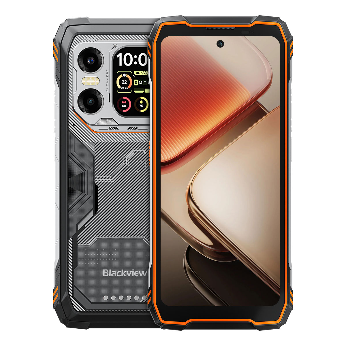 （俄版）Blackview XPLORE X1  6.78寸 橙色 12+256GB Dimensity 7050  2.4GHZ 八核标配 5G
