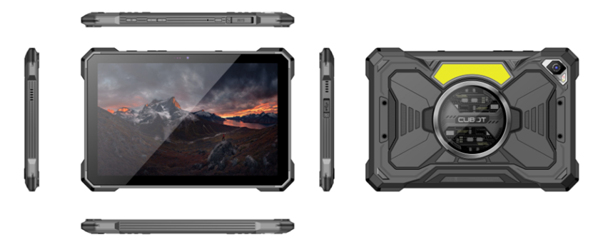 （香港）cubot库柏 TAB KINGKONG S 10.1寸 黑色 6+256 T616 1.8GHZ 八核标配