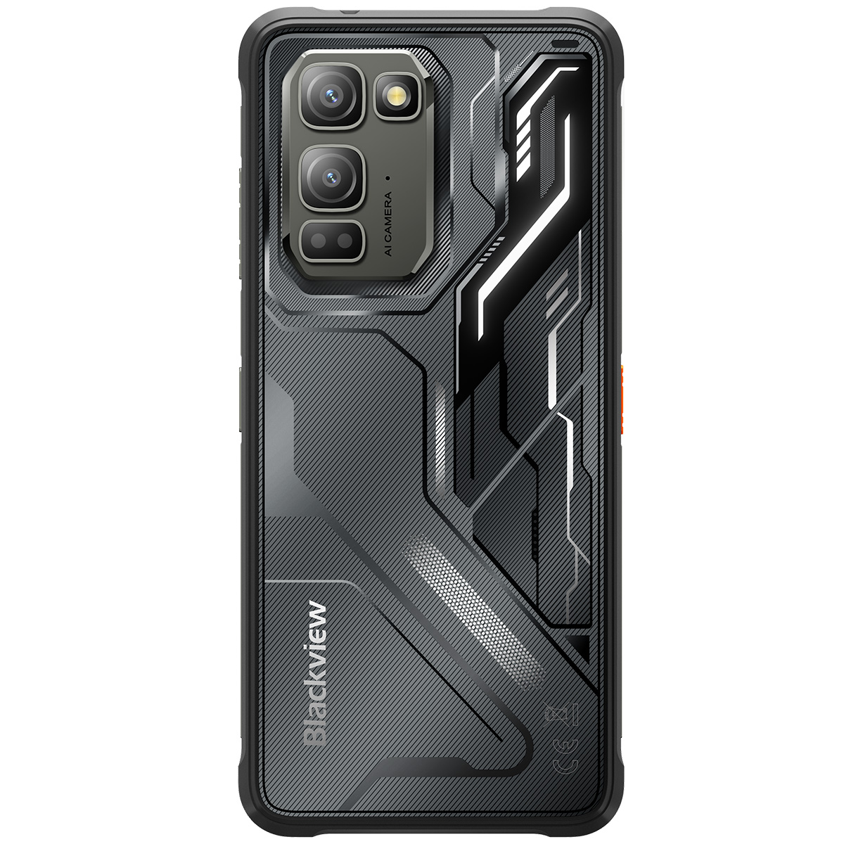 （GC-DS欧盟-不带充头）Blackview FORT 5 6.78寸 黑色 12+256GB MT8781（G100