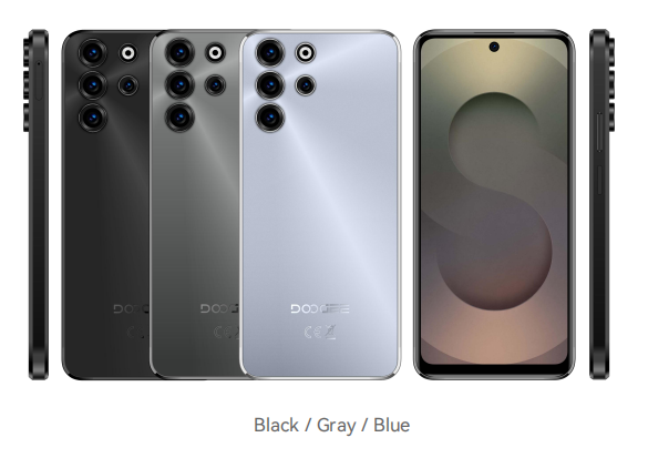 （FX）道格Doogee B10 PRO 6.63寸 蓝色 8+256 G100 2.2GHz 八核标配