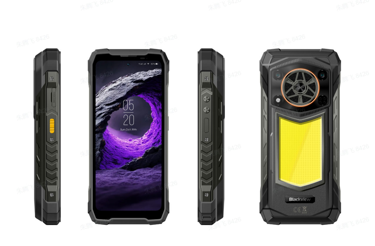 （FX非欧）Blackview ROCK 5 6.78寸 黑色 6+256GB MT8781（G100