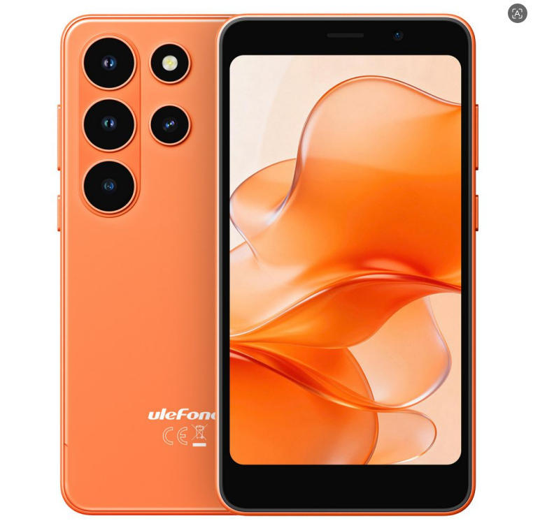 （FX非欧-不带充头）欧乐风 Note 22 5.0寸 橙色 3+32GB Unisoc T7100 1.6GHZ 八核标配