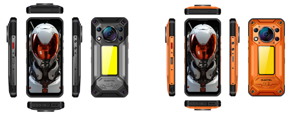 （香港）oukitel欧奇 WP500 6.8寸 橙色 12+1T Dimensity 8300 3.35GHZ 八核标配