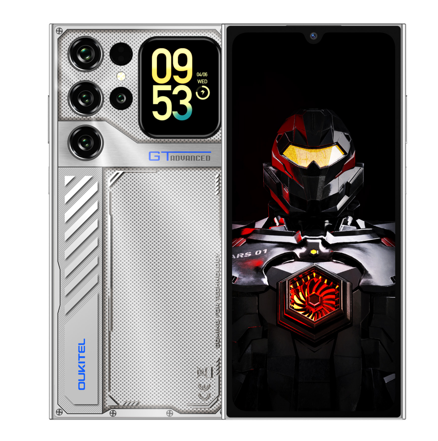 （香港）oukitel欧奇 C62 GT 6.88寸 银色 4+128GB T615 1.8GHz 八核标配