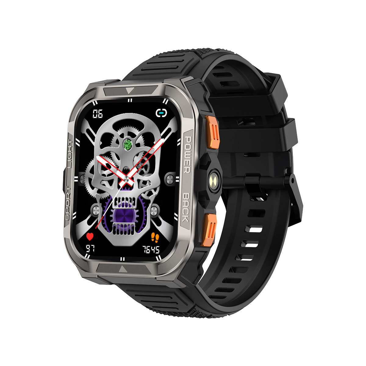 （GC-DS-带乌克兰语）Blackview W80 Pro 黑色 手表